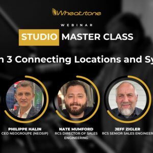 Studio Master Class Webinar - Line up - Session 3